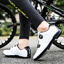 평페달 라이딩신발 클릿슈즈 자전거신발 사이클신발 다이얼 보아 바이크 클릿신발, 블랙, 36(230mm)