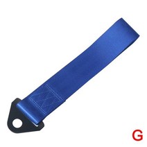 25x5cm 견인 스트랩 범용 레이싱 카 스트랩/견인 로프/후크/나사 및 너트가 없는 바, [04] 파란