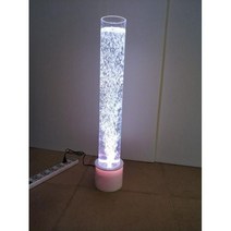 색상 바뀌는 물기둥 LED램프 인테리어 조명 바 술집, 기본높이88cm를포함한투명직경10cm
