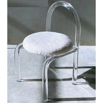 화장대의자 가게 샵 인테리어 의자 투명 아크릴 디자인 체어 의자