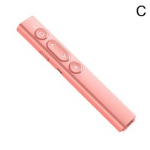 2.4G 무선 적색 표시등 포인터 펜 PPT 프리젠 테이션 제어 파워 포인트 원격 USB RF 스마트 Rem S6A4, 03 Pink