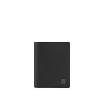 루이까또즈 남성 올블랙 소가죽 중지갑 SQ3FM06MG5BL