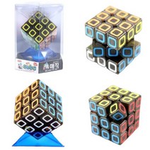 창의력 두뇌 개발 미끄럼방지 고무 333 큐브 3X3X3