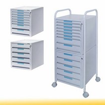 문서보관상자 이동식 서류 정리함 문서 보관함 서랍장 화일 박스, 단품