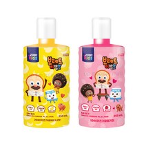 2080 키즈가글 브레드 딸기맛 2개+바나나맛 2개, 250ml