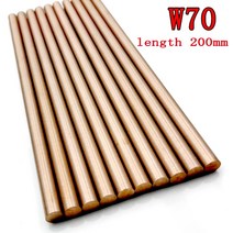 W70Cu30 텅스텐 구리 막대 전극 바 넣어 전기 W70 합금 좋은 스파크 길이 200mm, [01] 1mm, 01 1mm, 01 1mm