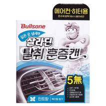 불스원 살라딘 에어컨 히터 탈취제 훈증캔-민트향, 1개, 1개