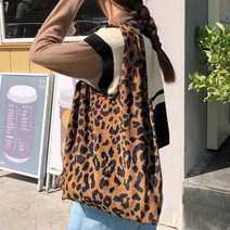[이비컴퍼니] 호피무늬 패션 가방 여성 외출용 가벼운 간편한 가방 EBCOMPANY