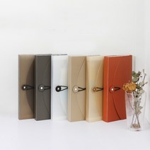 영수증 포켓 파일 통장 보관 아코디언 수납 정리, 아코디언 포켓파일 - 블랙