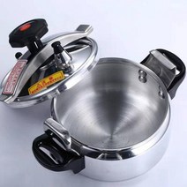 가정용 압력 밥솥 1인용 2인용 압력솥 가스 개방 화재 국산 레인지 일반 전자기 쿠커 알루미늄 합금, A   For open fire+24cm(7L)