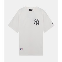 NEW ERA 뉴에라 MLB BIG LOGO OVERSIZED TEE MALE 12195449 빅 로고 오버사이즈 반팔 티셔츠