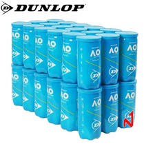 던롭 테니스공 AO 호주오픈 공인구 1박스=36캔=72볼, 단품