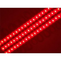 12V 60LED 밴 인테리어 조명 5730SMD Led 모듈 5m 연결 와이어 자동차 캐러밴 트레일러 버스화물, 한개옵션1, 03 Red