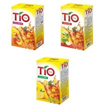 동서 티오 아이스티 복숭아 레몬 애플 13g 18T 분말스틱, 3.애플(18T)