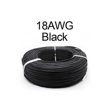 나전선 유연납 봉납 바납 인두납 실납 510M UL2547 차폐 신호 케이블 30 28 26 24 22 20 18 AWG 채널 오디오 2 3 4 5 6 8 코어 헤드폰 구리 제어, 18AWG Black, 2 Meters, 2 Cores