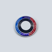 BMW용 전면 후드 50 주년 기념 로고 후면 배지 1 개, 6.82mm - hood logo 2 holes