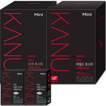 카누 미니 마일드 아메리카노 150T+5Tx2개 2종 고르기, 카누 미니 마일드 아메리카노 150T+5Tx2개 : 2, 2_카누 미니 다크 150T+10T증정
