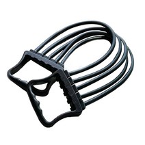 힐바디 올인원 튜빙 풀업밴드 가슴운동/팔운동/근력밴드/라텍스밴드/튜빙밴드/스트레칭밴드/근력고무밴드, 블랙