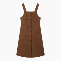 [JAJU/자주] 코듀로이 오버롤 원피스