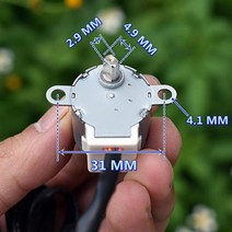 BLDC 서보 소형 스텝 스테핑 감속모터 감속기 엔코더 마이크로 미니 24mm 스텝 기어드 모터 4상 5선식 dc 12v 스테퍼 모터 24byj 스마트 화장실 액세서리용 대형