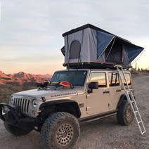 차박 루프탑 텐트(블랙), 단품, 단품