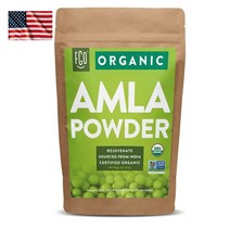 미국 FGO Organic Amla Powder 8oz 226g 암라 아말라키 파우더 가루 아마륵 직구 고함량 분말, 1개