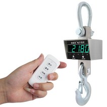 전자 매달림저울 크레인 저울 톤백저울 무선 리모컨, 1톤