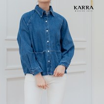 카라 KARRA 77까지 캐주얼레글런데님자켓 KB2FJK006C