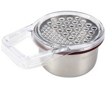 쿡차미 원형 이유식 강판 대, 혼합색상, 3개