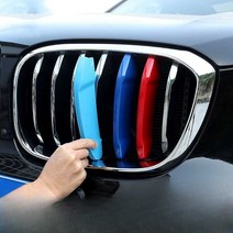 bmw 엠블럼 액세서리 셀프튜닝 용품 키드니 클립, 7.신형 X5/국내 X5L