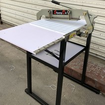 원단 재단기 가죽 천 절단기 커팅기 기계 공장 공업용, 40cm 기계(톱니칼 지지대 포함)