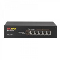 [SOLTECH] 솔텍 SFC505GHP [스위칭허브/1000Mbps/5포트/PoE+], 선택하세요