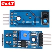 1PCS TCRT5000 적외선 반사 센서 IR 광전 스위치 배리어 라인 트랙 모듈 Arduino 다이오드 3 극관 보드 3.3v