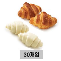 삼립 냉동 생지 미니 크로와상 (드), 18g, 30개입