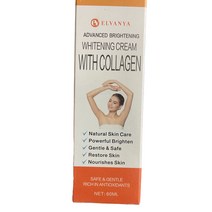 기미 잡티 크림 ELVANYA Advanced 브라이트닝 화이트닝 With 콜라겐 60mL Exp 01/2025