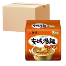 농심 안성탕면 봉지라면 40봉 한박스 대량 업소용 자취생 필수품