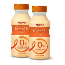 서울우유 제로요구르트 270ml 12개 대용량, 3개