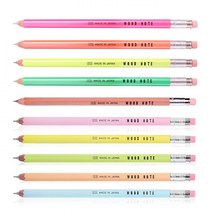 키타보쉬 연필형 샤프 목재샤프 W-300R, 형광노랑 / W-300R-YE