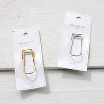 볼펜후크클립pen hook clip 펜클립 볼펜후크, 쿠팡1 아이스초코 금색, 쿠팡1 아이스초코 본상품선택