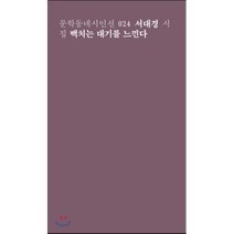 백치는 대기를 느낀다:서대경 시집, 문학동네, 서대경
