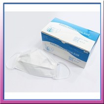 대한위재 마스크 치과용 덴탈마스크 50매 파랑색 흰색, 파란색