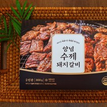 국내산 수제 양념돼지갈비 800g 돼지갈비찜 바베큐 왕갈비, 단품