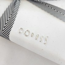 꼬물이 네일파츠 덩어리스톤 도넛네일 링파츠 5개입 옵션선택, 1.골드 4.3X5.5