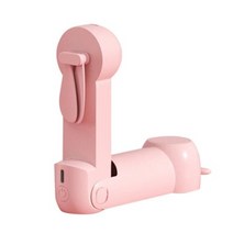 차박 에어컨 캠핑용 무시동 이동식 작은방 휴대용 워터 스프레이 미스트 선풍기 전기 핸드헬드 미니 냉방 에어 컨디셔너 가습기 야외용 얼굴 스티머, Fan Pink+CHINA