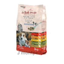 더독 닥터소프트 애견용 소프트사료, 30개, 3kg, 0   2가지 주 원료 (감자+연어)