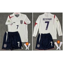 2006 월드컵 잉글랜드 No. 7축구베컴 제럴드 오웬 루니 저지