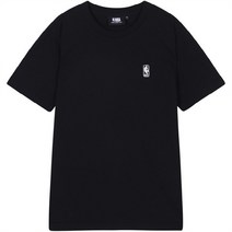 NBA SH01 스몰로고 반팔 티셔츠 제트블랙 N222TS952P