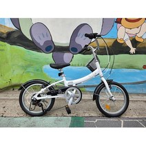 2022 스타카토 테트리스 16인치 어린이 자전거 STACATO, 일반배송, 화이트