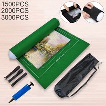 직소 퍼즐 수납 롤매트 가이드 라인 최대 3000피스 세이버 대형 보드퍼즐, 19 3000pcs set black
