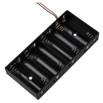 12V 배터리 홀더 건전지 케이스 AA 8구 DM520, 8개입